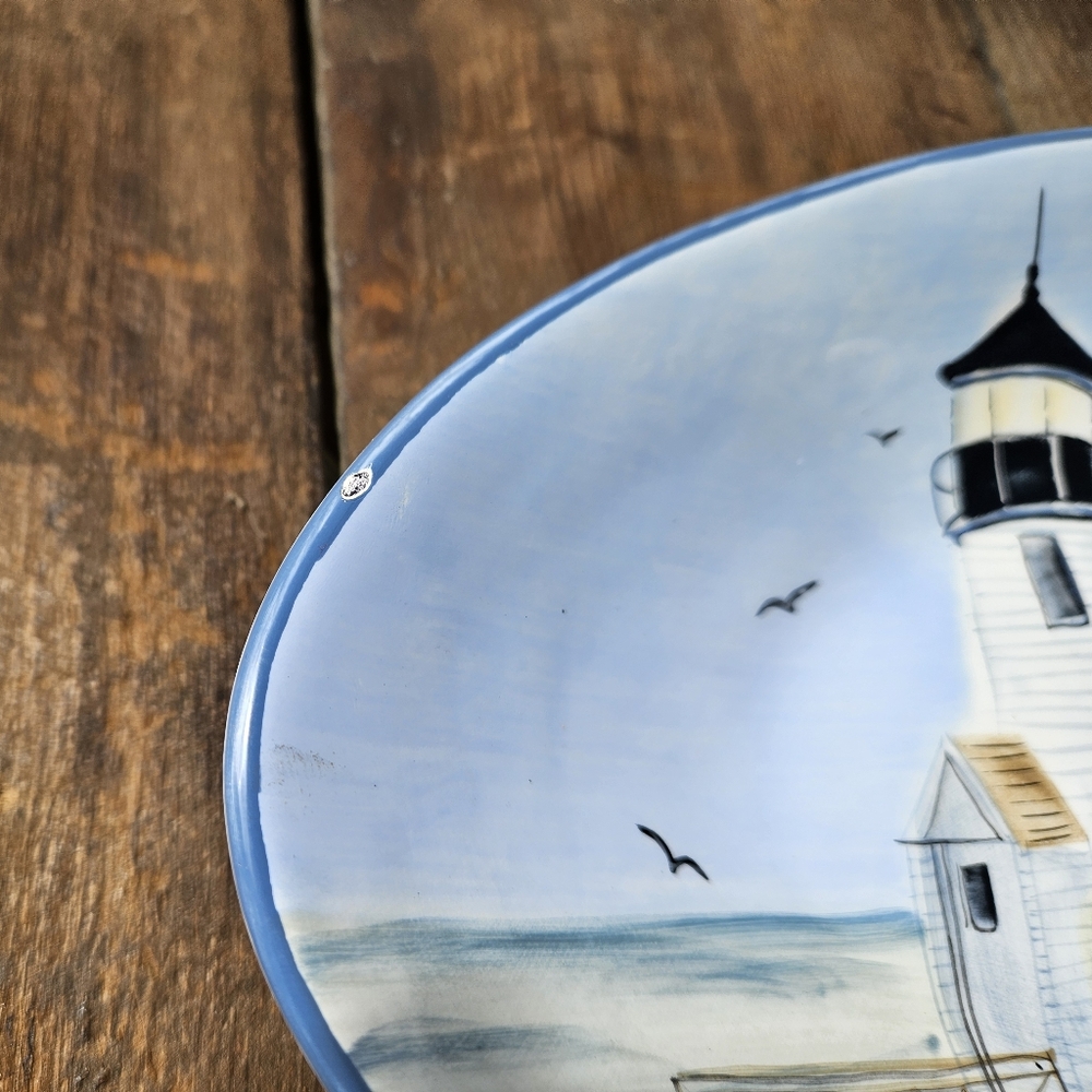 Nantucket Shoreline Oval Platter - Picture 6 of 12